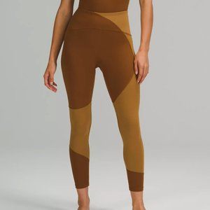 Lululemon  🍋 Nulu Colour Block High-Rise Tight 25"